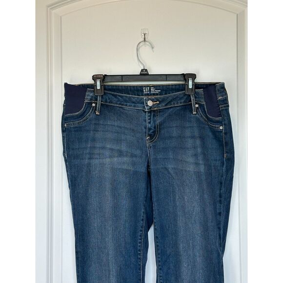 Gap Best Girlfriend Maternity Jeans Size 12 Regular - Picture 3 of 7